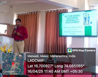 Guest Lecture on mastering personality developement