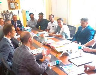 Visit of Russian Delegates